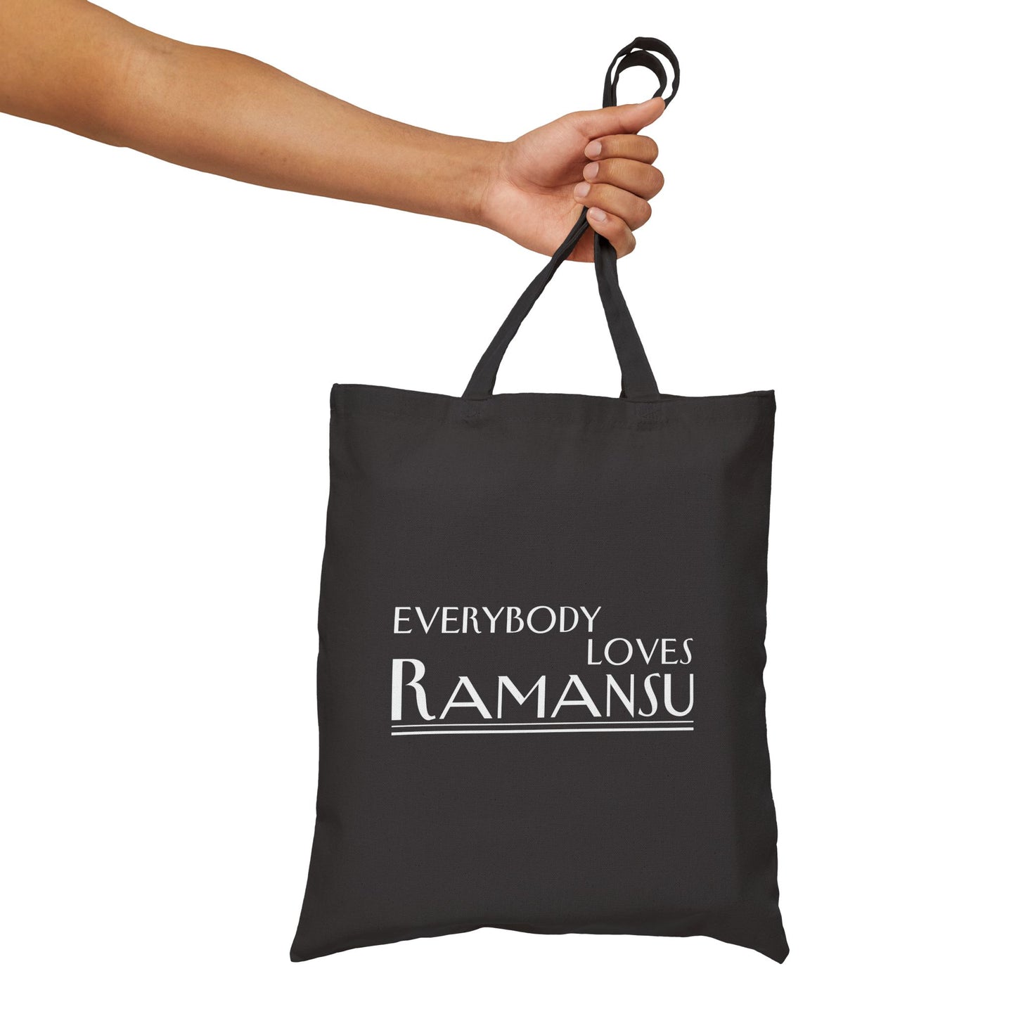 Everybody Loves Ramansu Tote Bag - Eco-Friendly Shopping Bag, Personalized Gift, Reusable Grocery Tote, Fun Beach Bag